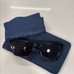 Le Specs Black Sunglasses